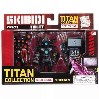 Skibidi Toilet Titan 3-Pack