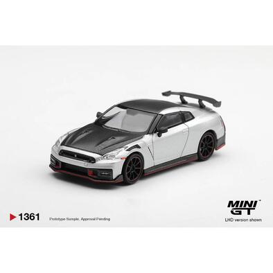 (網店預購) MINI GT Nissan GT-R NISMO 2024 Silver/ Blister Packaging (預計2027年2月發貨)