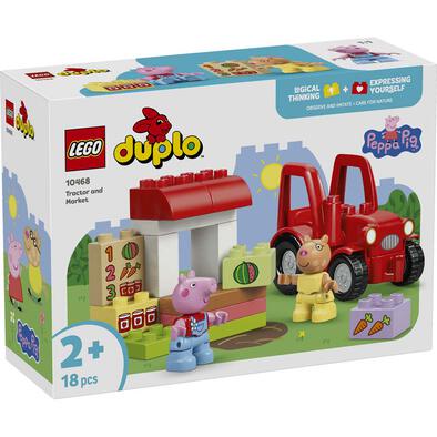 LEGO樂高得寶系列 拖拉機和市集 10468