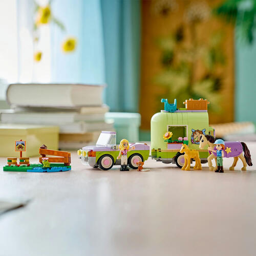 LEGO Friends Horse & Baby Foal Trailer 42695