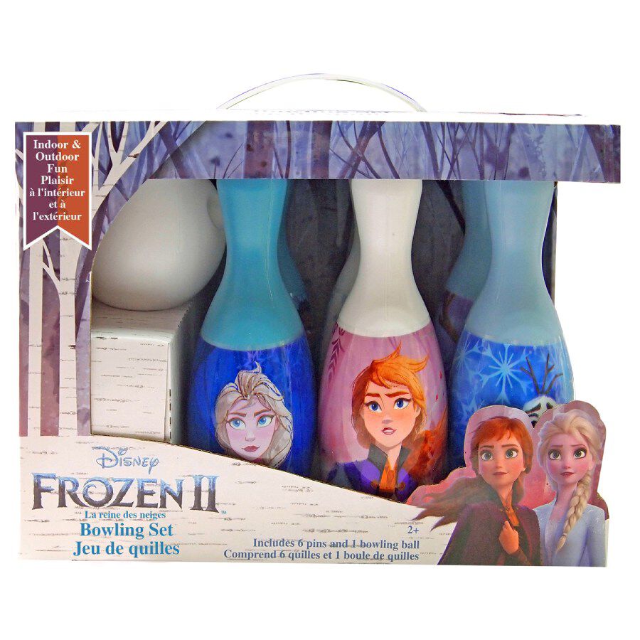 frozen 2 bowling set