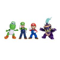 The Super Mario Galaxy Movie 5 Inch Figure 4-Pack Set