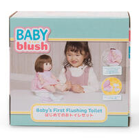 Baby Blush Baby'S First Flushing Toilet