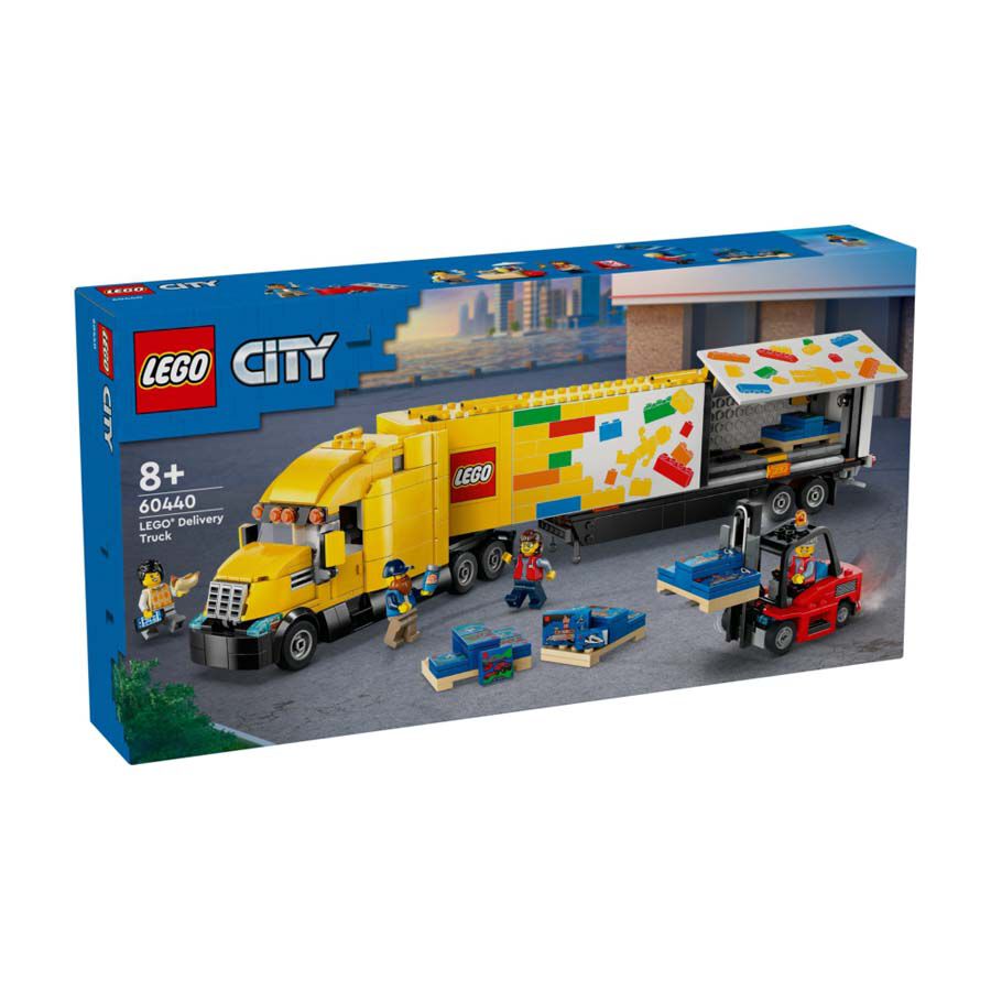 LEGO City Yellow Delivery Truck 60440 Toys R Us Hong Kong Official Website