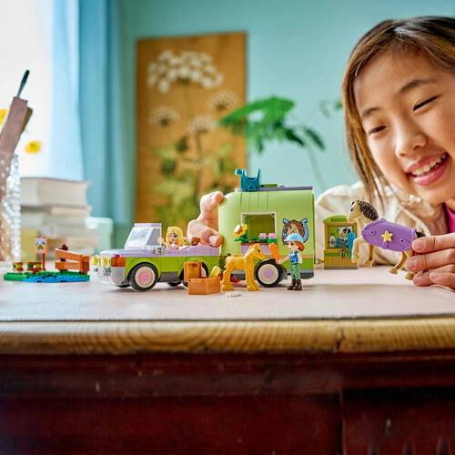 LEGO Friends Horse & Baby Foal Trailer 42695