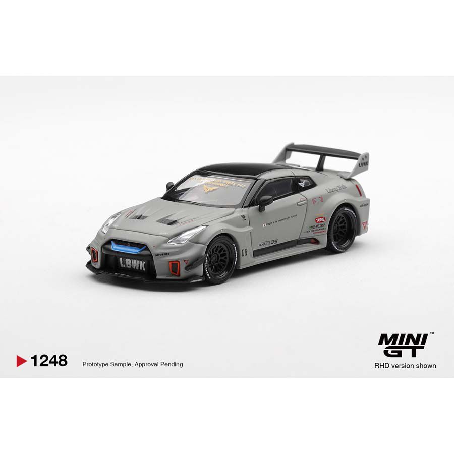 ⭐️MINI GT 香港Shell限定 LB-シルエットワークス 35GT-RR Pre-order) MINI GT Nissan Lb-Silhouette Works Gt 35Gt-Rr Ver.1