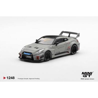 (網店預購) MINI GT Nissan Lb-Silhouette Works Gt 35Gt-Rr Ver.1 Matt Grey Lhd / Blister Packaging (預計2026年9月發貨) 