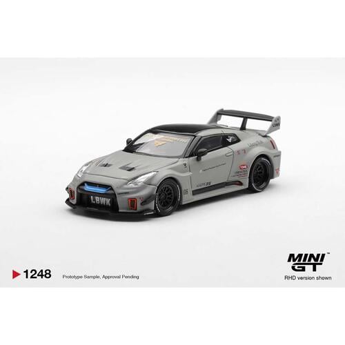 (Pre-order) MINI GT Nissan Lb-Silhouette Works Gt 35Gt-Rr Ver.1 Matt Grey Lhd / Blister Packaging (Expected September 2026)