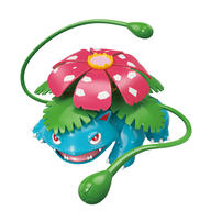 Qman Keeplay 寶可夢妙蛙種子&妙蛙花可動造型積木