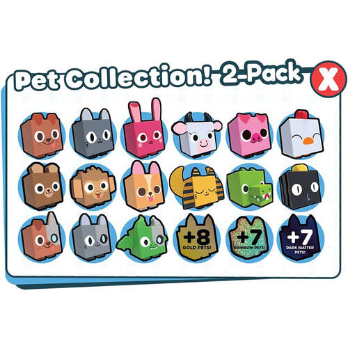 Pet Simulator X Mystery 2 Pieces Pack (Series 1) - Assorted
