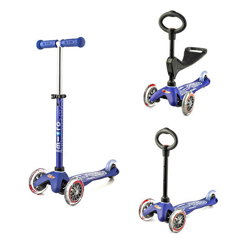 Micro Mobility Mini Mircro Deluxe 3 In 1 - Blue