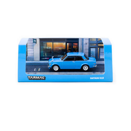  Tarmac Works 車仔 1/64 Datsun 510 Light Blue