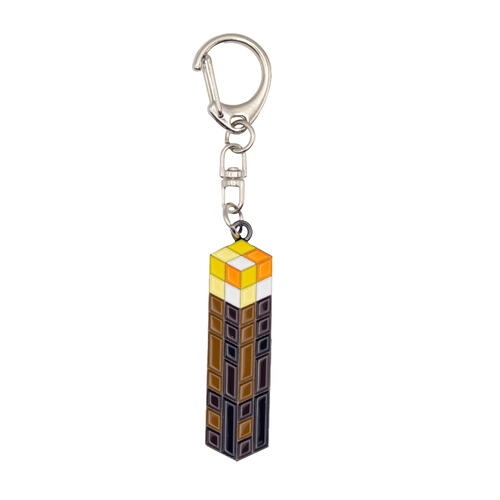 Minecraft Metal Keychains 6 Pcs Pack