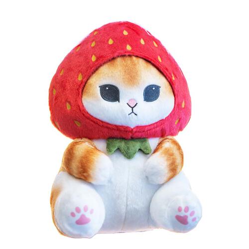 Mofusand Soft Toy - Strawberry L size (12") 30cm