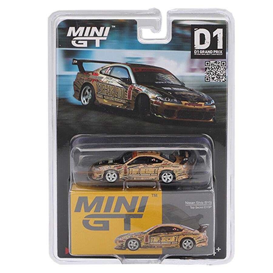 ミニカー MINI GT Nissan Silvia S15 Top Secret MINI GT Nissan Silvia (S15) Top Secret D1Gp | Toys”R”Us – Hong Kong