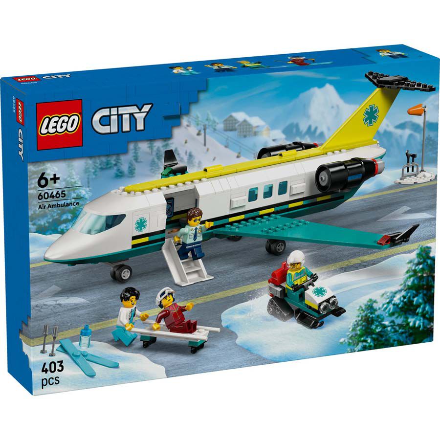 アミン ララ・ライ LEGO City Emergency Air Ambulance Airplane 60465 | Toys”R”Us