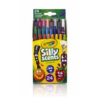 Crayola繪兒樂 百變香味系列迷你可擰轉旋轉蠟筆24支裝