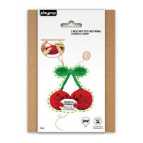 playpop Diy Crochet Keyring - Cherry