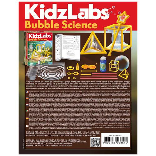 4M Kidz Labs Bubble Science