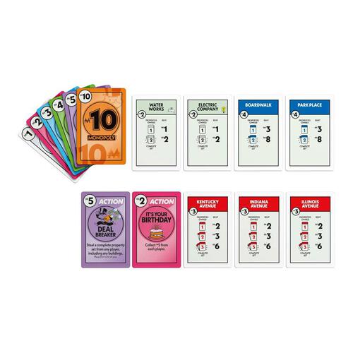 Monopoly Deal Tin Card Game (English)