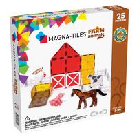 Magna-Tiles - 農場動物磁力積木 25件裝