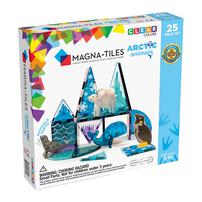Magna-Tiles 磁力片積木玩具 - 冰極動物 25 塊套裝