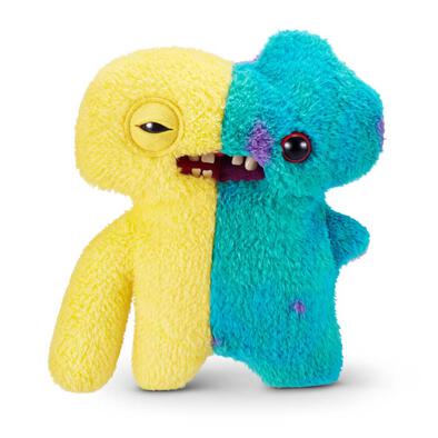 Fuggler Misfit Monsters- Squidge & Gaptooth Mcgoo (Yellow & Multi)