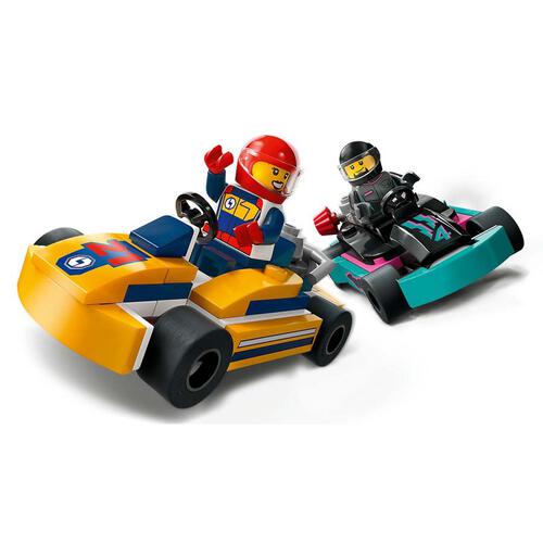 LEGO樂高城市系列卡丁車和賽車手 60400