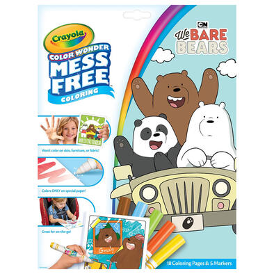 Crayola繪兒樂 Color Wonder 熊熊遇見你填色簿