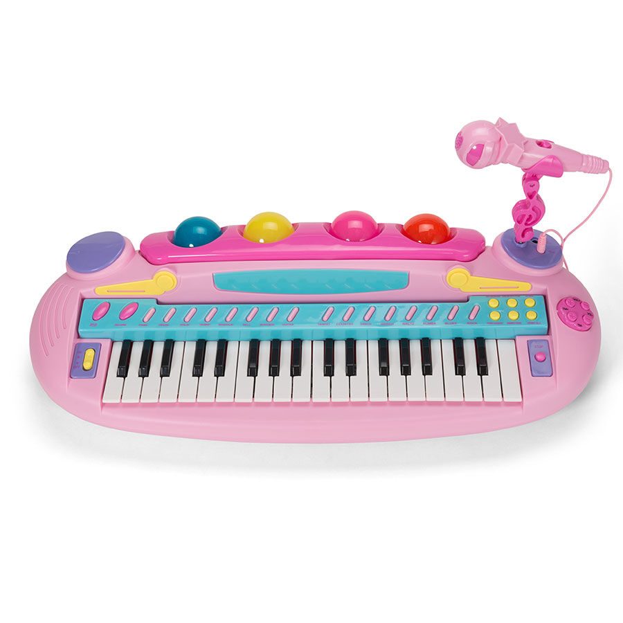 Top Tots Cool Star Keyboard Pink Toys