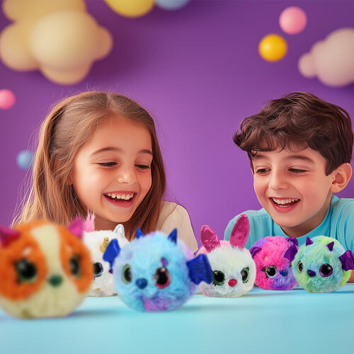 Eolo Mini Furry Tails Plush (Single Pack) - Assorted