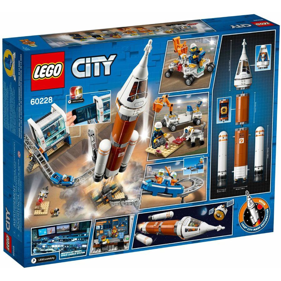 lego 60228 city deep space rocket and launch control mars expedition set