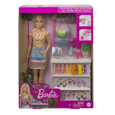 Barbie芭比 健康休閒娃娃系列-沙冰店套裝