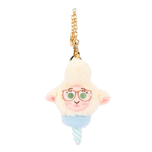 Disney迪士尼 優獸大都會棉花糖毛絨鎖匙圈系列