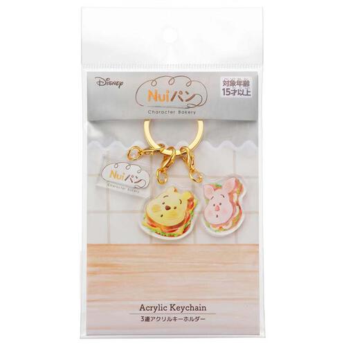 Disney迪士尼 Bread Triple Acrylic Charm