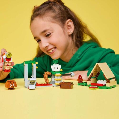 LEGO樂高超級馬利歐系列 奇諾比奧隊長的營地 72040