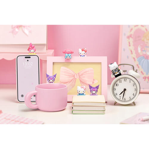 Sanrio三麗鷗 蝴蝶結甜心系列趴趴萌趣豆 - 盲盒 (單件裝)