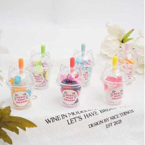 J. Dream 扭蛋 貓耳朵軟糖杯 - 隨機發貨
