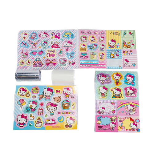 Hello Kitty吉蒂貓 DIY創意貼紙機補充裝