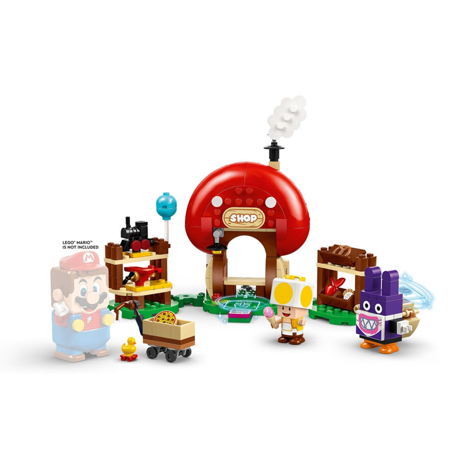 Lego mario toad village 2025