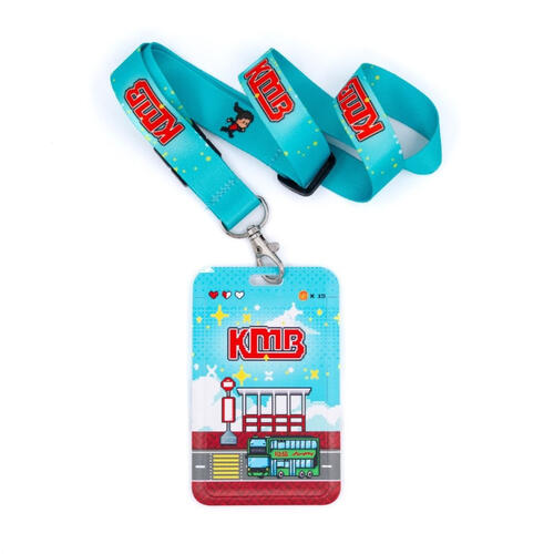 KMB九巴 咭套 - 藍色 (KMB in Pixelland)