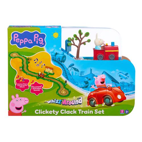 Peppa Pig Whizz-Around - Clickety Clack Train Set