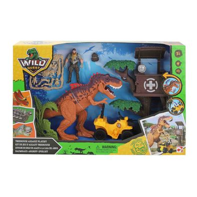 Wild Quest Dino 樹屋突擊玩具套裝