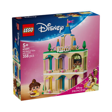 LEGO Disney Princess Mini Belle & Tiana with Castle 43291
