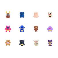  Fuggler Collectible Figures - Assorted (1 Pc)