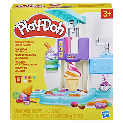 Play-Doh 培樂多彩虹漩渦雪糕玩具套裝