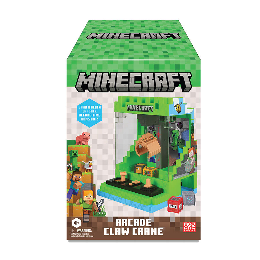 GAN CRAFT×UNIVERSAL ENTERTAINMENT Minecraft Arcade Claw Crane | Toys”R”Us – Hong Kong