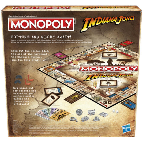 Monopoly Indiana Jones Game