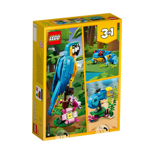 LEGO Creator 3 in 1 Exotic Parrot 31136