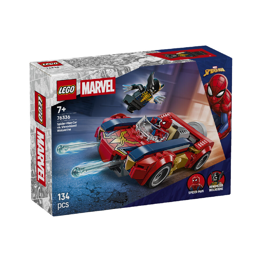 LEGO Marvel Super Heroes Spider-Man Car vs. Venomized Wolverine
